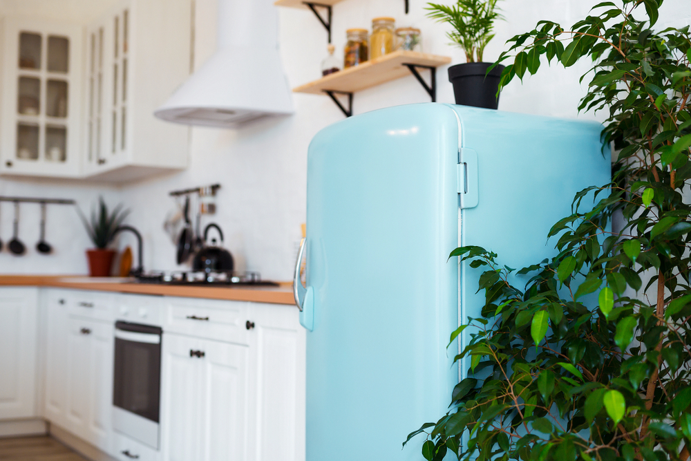 frigo-bleu-retro-cuisine