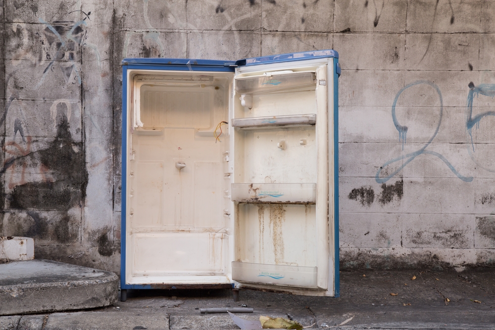 Frigo en extérieur